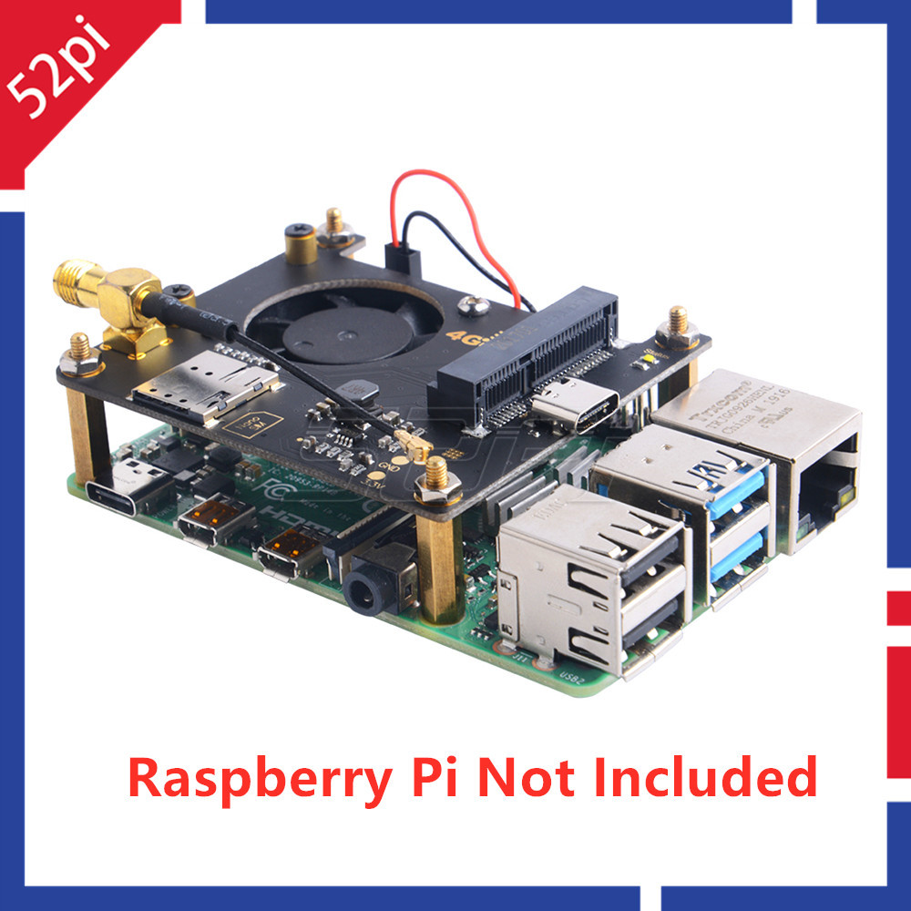Deskpi Super6C - 52Pi Raspberry Pi 3G 4G Topi